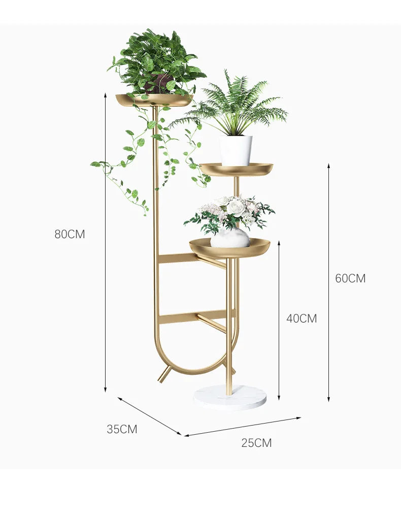 Étagère Métallique Plantes